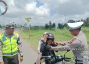 Patroli Humanis Sat Lantas Polres Lombok Barat Cegah Kecelakaan dan Macet
