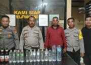 Menjelang Pemilu dan Malam Nataru, Polsek Bolo Laksanakan Razia Pemberantasan Miras