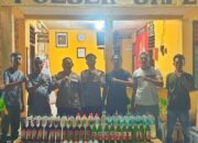 Polsek Sape Polres Bima Kota Berhasil Gagalkan Penjualan Miras Jelang Tahun Baru