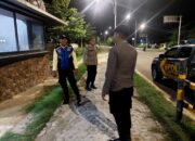Ciptakan Kamtibmas Menjelang pemilu, Polsek Kawasan Mandalika Laksanakan Patroli Dialogis