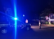 Personel Polsek Montong Gading Lakukan Patroli Malam Jelang Pemilu 2024