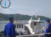 Sat Polairud Polres Lombok Barat Patroli Cegah Kejahatan di Pelabuhan Lembar