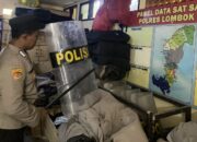 Polres Lombok Barat Periksa Kesiapan Peralatan dan Kendaraan untuk Amankan Kampanye Pemilu 2024