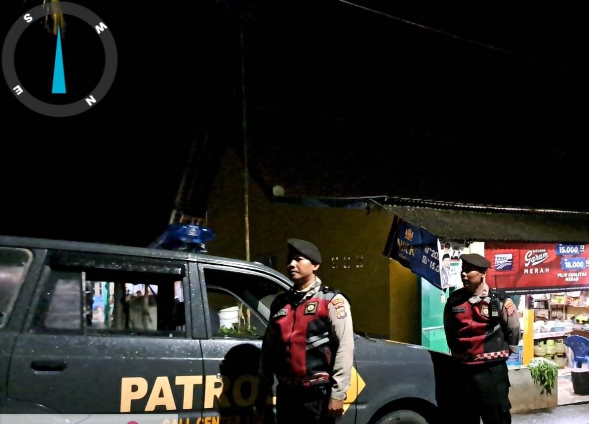 Polres Lobar Amankan Kampanye Dialogis Caleg DPRD Lombok Barat di Desa Girisasak Kuripan