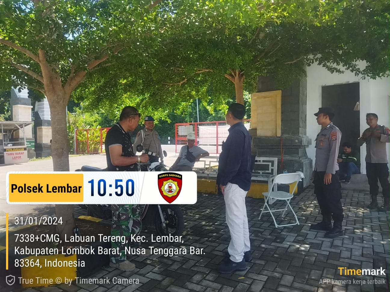 Polsek Lembar Patroli Antisipasi 3C dan Gangguan Kamtibmas Lainnya