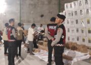 Keamanan Gudang Logistik Pemilu 2024 di Lombok Barat Dijaga Ketat Polisi
