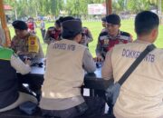Polres Lobar Gelar Pengecekan Tensi Kesehatan untuk Personil Pengamanan Pemilu Serentak 2024