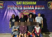 Tim Puma I Polres Bima Kota Berhasil Mengamankan Terduga Pelaku Pencurian Handphone Beserta Penadahnya