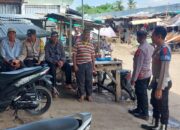 Patroli Dialogis Jelang Pemilu, Polsek Bolo Sambangi Warga dan Imbau Jaga Kamtibmas