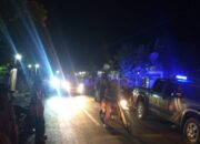 Patroli KRYD, Polsek Monta Berinteraksi Dengan Masyarakat Sampaikan Himbauan Kamtibmas