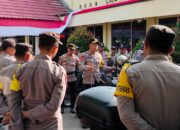 Sat Binmas Polres Bima, Laksanakan Pengecekan Kendaraan Dinas Bhabinkamtibmas  Untuk Tahapan Pemilu 2024