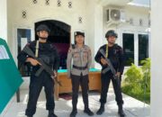 Satgas Preventif OMB Rinjani 2023-2024 Patroli Siang Hari, Amankan Kantor KPU