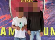 Tim Puma I Polres Bima Kota Berhasil Mengamankan Terduga Pelaku Pencurian Beserta Barang Bukti