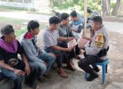 Sambangi Warga Binaan, Bhabinkamtibmas Polsek Woha Sosialisasikan Pencegahan TPPO