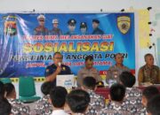 Tingkatkan Animo Pendaftaran, Polres Bima Laksanakan  Sosialisasi Penerimaan Anggota Polri  T.A. 2024 di SMAN 1 Bolo