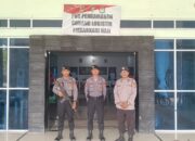 Polres Loteng Perketat Keamanan Gudang Logistik Pemilu 2024 Kabupaten Lombok Tengah.