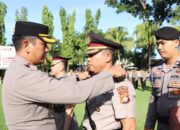 Siap Hadapi Pemilu 2024, Polres Lombok Barat Sambut Pejabat Baru dan Lepas Pejabat Lama