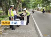 Satgas Kamseltibcarlantas Polres Lombok Barat Berupaya Ciptakan Kamseltibcarlantas Aman dan Kondusif, Imbau Masyarakat Taat Berlalu Lintas