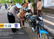 Patroli, Kawal, Gatur: Satgas Kamseltibcarlantas Lombok Barat Beraksi Demi Pemilu Aman