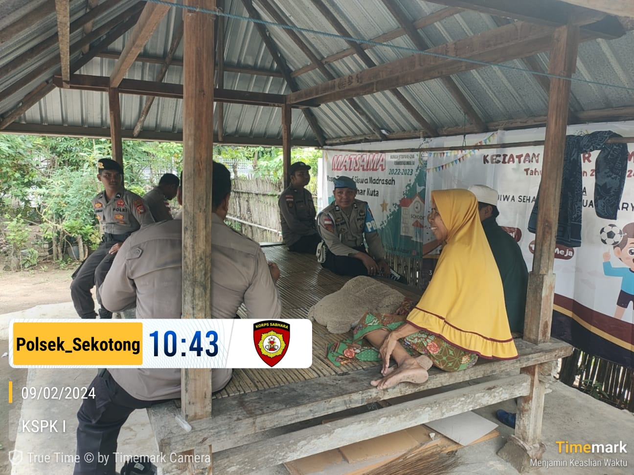 Warga Sekotong Dukung Patroli Dialogis untuk Pemilu Aman dan Kondusif