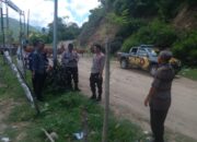 Personel Polsek Wera Polres Bima Kota Mendampingi Sterilisasi Anjing Terindikasi Rabies