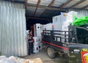 Satgas Preventif OMB Polres Bima, Kawal Pemindahan Logistik Pemilu 2024