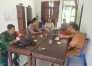 Sinergitas TNI-Polri, Gangungkan Netralitas Pemilu di Desa Darmasari Sikur