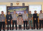 Polres Bima Kota Gelar Simulasi Tactical Floor Game Persiapan Pam TPS OMB Rinjani 2024