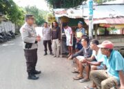 Subsatgas Binmas Berikan Himbauan Kamtibmas Pemilu Damai