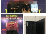 Tim Puma 2 Polres Bima Kota Berhasil Ungkap dan Tangkap Pembobol Kamar Kos
