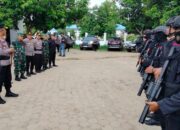 Kapolres Bima AKBP Eko Sutomo SIK.MIK. Pimpin Patroli Skala Besar Pengecekan Persiapan Pengamanan TPS