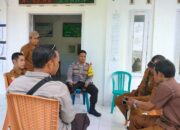 Polsek Jerowaru Silaturahmi dan Koordinasi Kamtibmas di Desa Ekas Buana