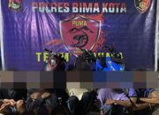 Tim Puma I Polres Bima Kota Berhasil Mengamankan 4 Terduga Pelaku dan 2 Terduga Pelaku 480 Terkait Kasus Curanmor