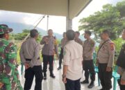 Kapolres Bima Kota Pantau Rekap Suara PPK di Kecamatan Lambitu Kabupaten Bima