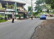 Personel Polsek Montong Gading Lakukan Rawan Pagi dan Serukan Keselamatan Berlalu Lintas