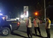 Personel Polsek Pringgabaya Gencar Lakukan Jaga Kondusifitas Kamtibmas pada Tahapan Rekapitulasi Pemilu