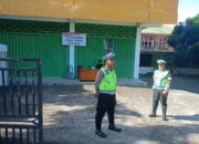 Satgas OMB Polres Loteng Tingkatkan Patroli Ke Kantor KPU, Bawaslu Dan Gudang Logistik Pemilu.