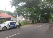 Satgas OMB Rinjani 2023-2024 Polres Loteng Pantau Obyek Vital Pemilu.