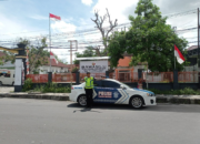 Satgas OMB Rinjani 2023-2024 Polres Loteng Pantau Obyek Vital Pemilu.