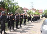 Polres Loteng kerahkan 83 Personel Amankan Pleno tingkat Kabupaten