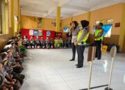 Sat Lantas Polres Loteng Ajarkan Disiplin Berlalu-Lintas Sejak Dini Pada Anak PAUD.