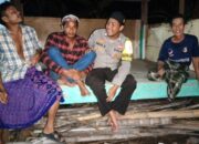 Bripka Agus Salim Sambangi Warga Bagik Papan dan Bagikan Himbauan di Bulan Suci Ramadhan