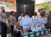 Mahasiswa STIK Lemdiklat Polri Angkatan 81 Gelar Bakti Sosial di Lombok Barat