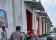 Patroli Ketat di Gudang Logistik KPU Lombok Barat, Polri Pastikan Keamanan Pemilu
