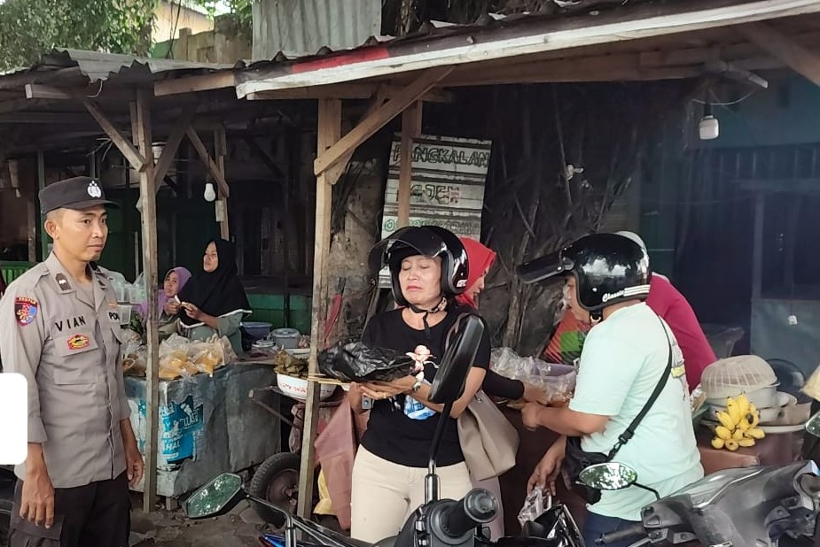 Pengamanan Ngabuburit di Lembar Lombok Barat Berjalan Aman dan Lancar