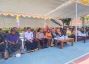 Di Momen Ulang Tahun Sansak, Kapolsek Sakra Berikan Himbauan Kamtibmas