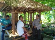 Bripka Muslimin Berikan Himbauan Kamtibmas Ke Warga Binaan Pasca Pemungutan suara Pemilu