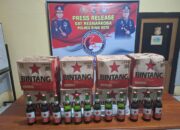 Menjelang Bulan Suci Ramadhan, Sat Narkoba Polres Bima Kota Berhasil Amankan Puluhan Botol Miras 
