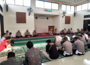 Polres Bima Kota Gelar Binrohtal untuk Personel Muslim di Masjid Jabal Qubis