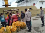 Personel Polsek Kawasan Pelabuhan Laut Bima Melaksanakan Patroli Rutin dan Memberikan Himbauan Kamtibmas